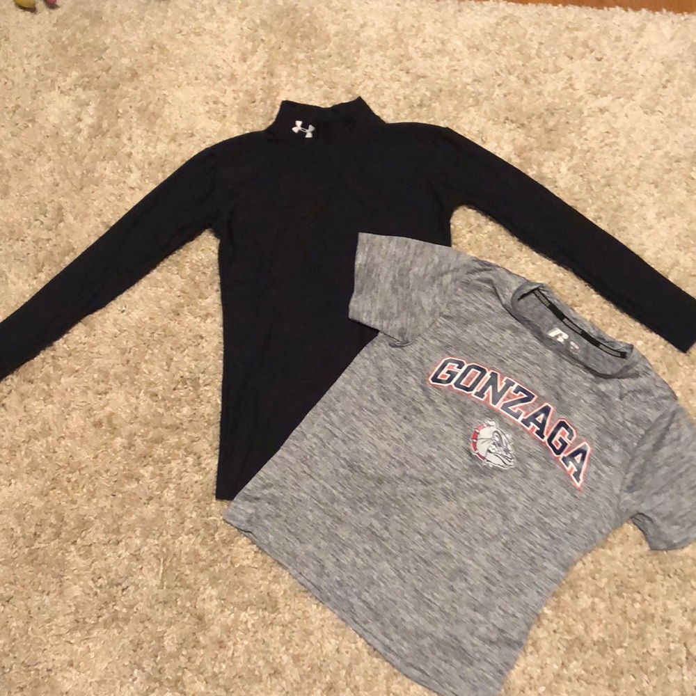Youth Under Armour Compression shirt, Gonzaga